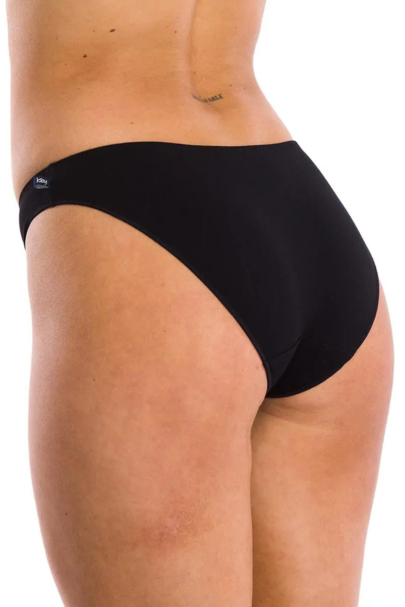 Бамбуковые трусики слип LPR 001 black (2 шт.)