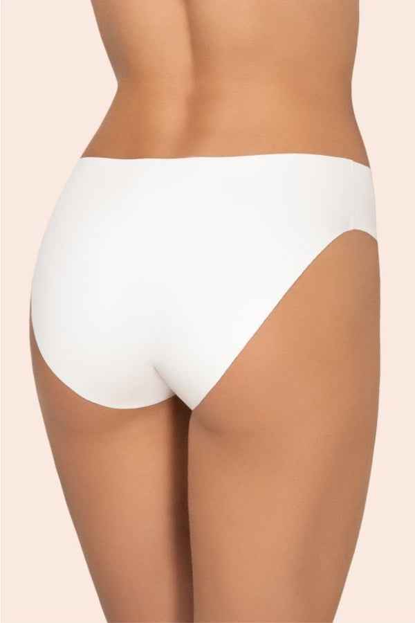 Бесшовные трусики слип 144 M Invisible (2 шт.) antique white/black