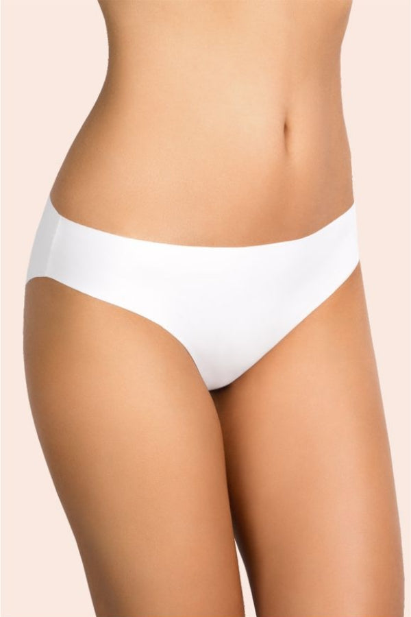 Бесшовные трусики слип 144 M Invisible (2 шт.) antique white/black