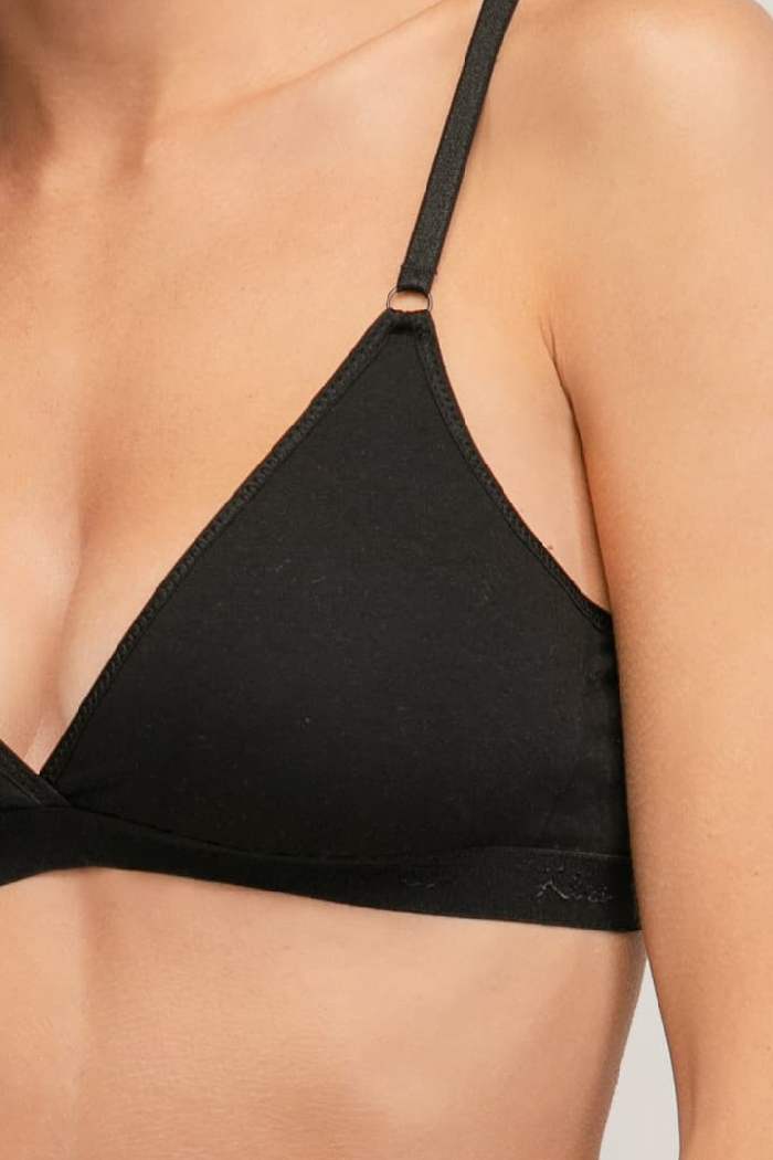 Бавовняний бралет без кісточок 2867 Meri black