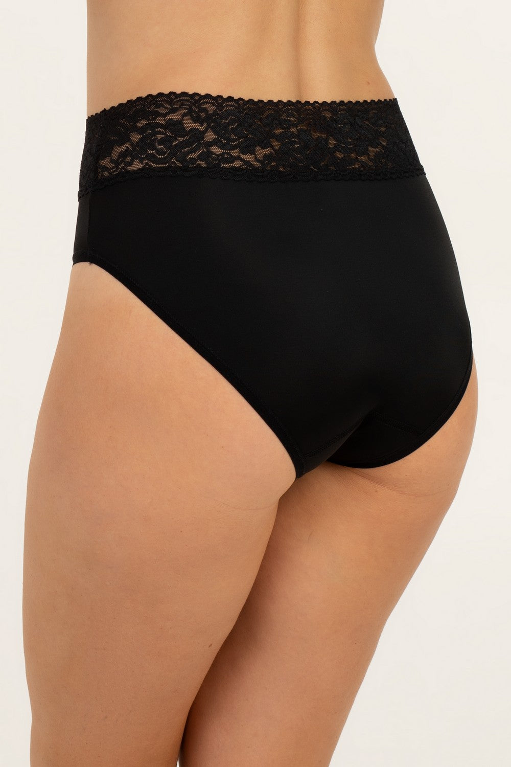 Высокие трусики слип 3151 ML Magda black