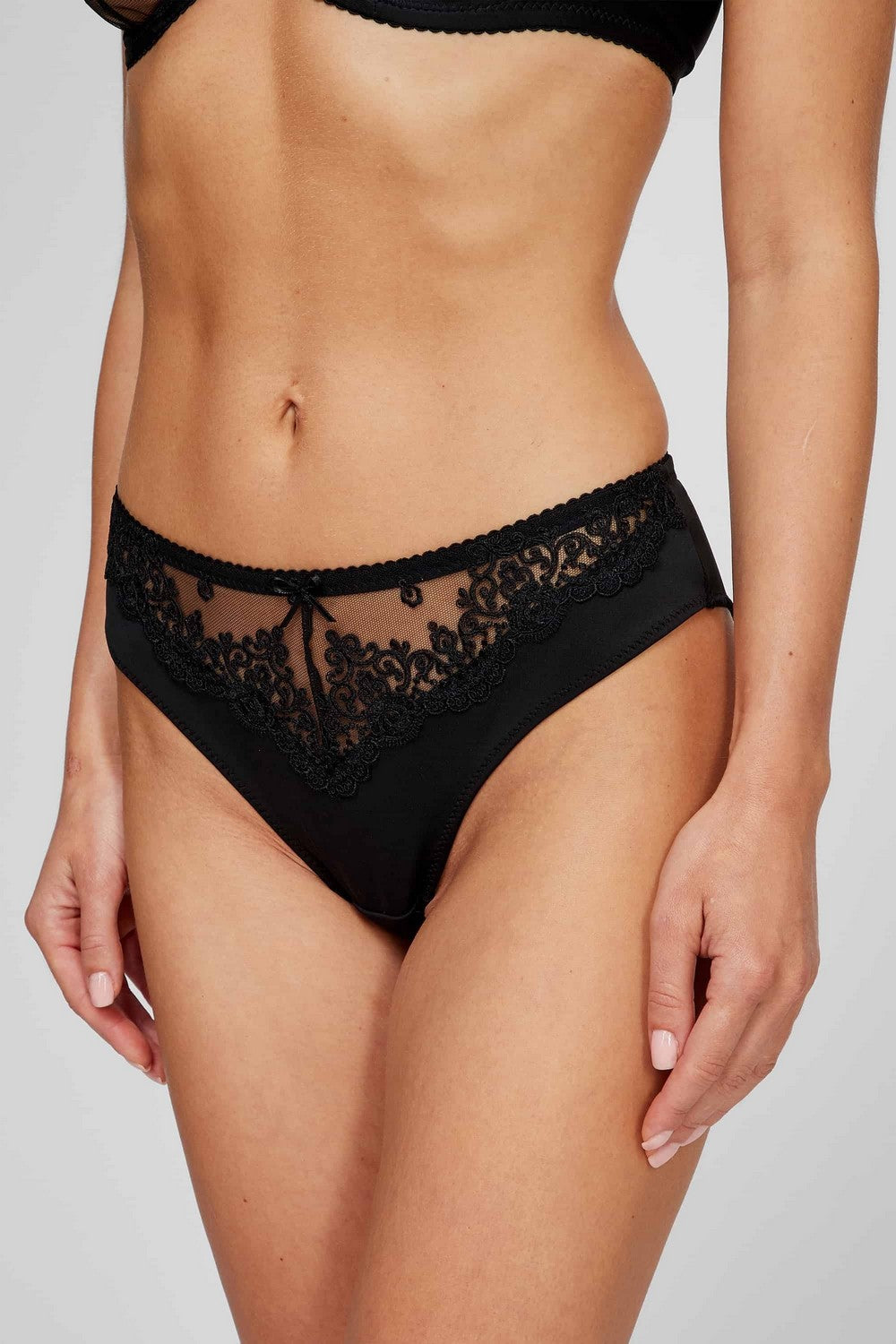 Трусики брифы из микрофибры 3513 Eva black