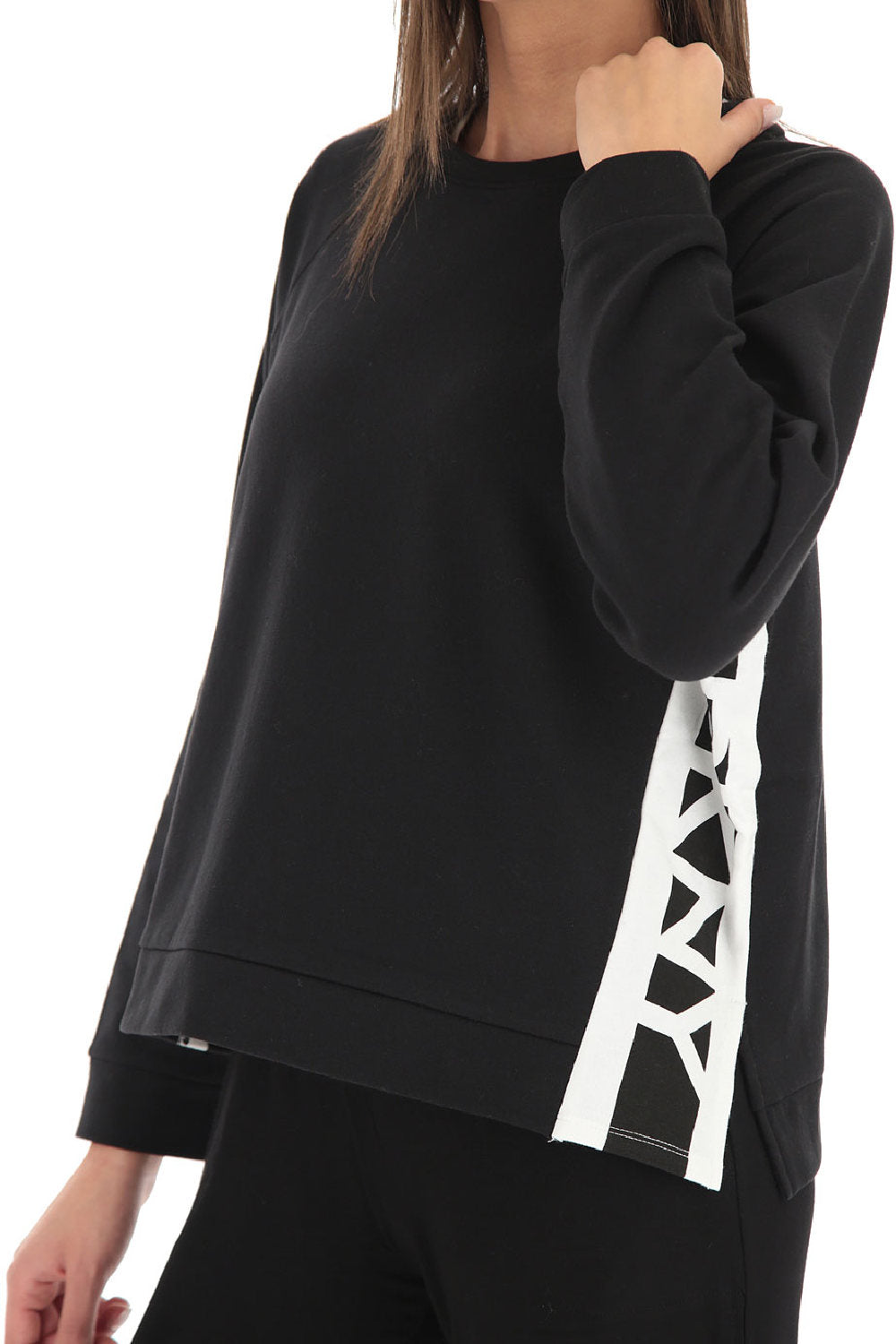 Трикотажний світшот YI2422484/001 Make your move black