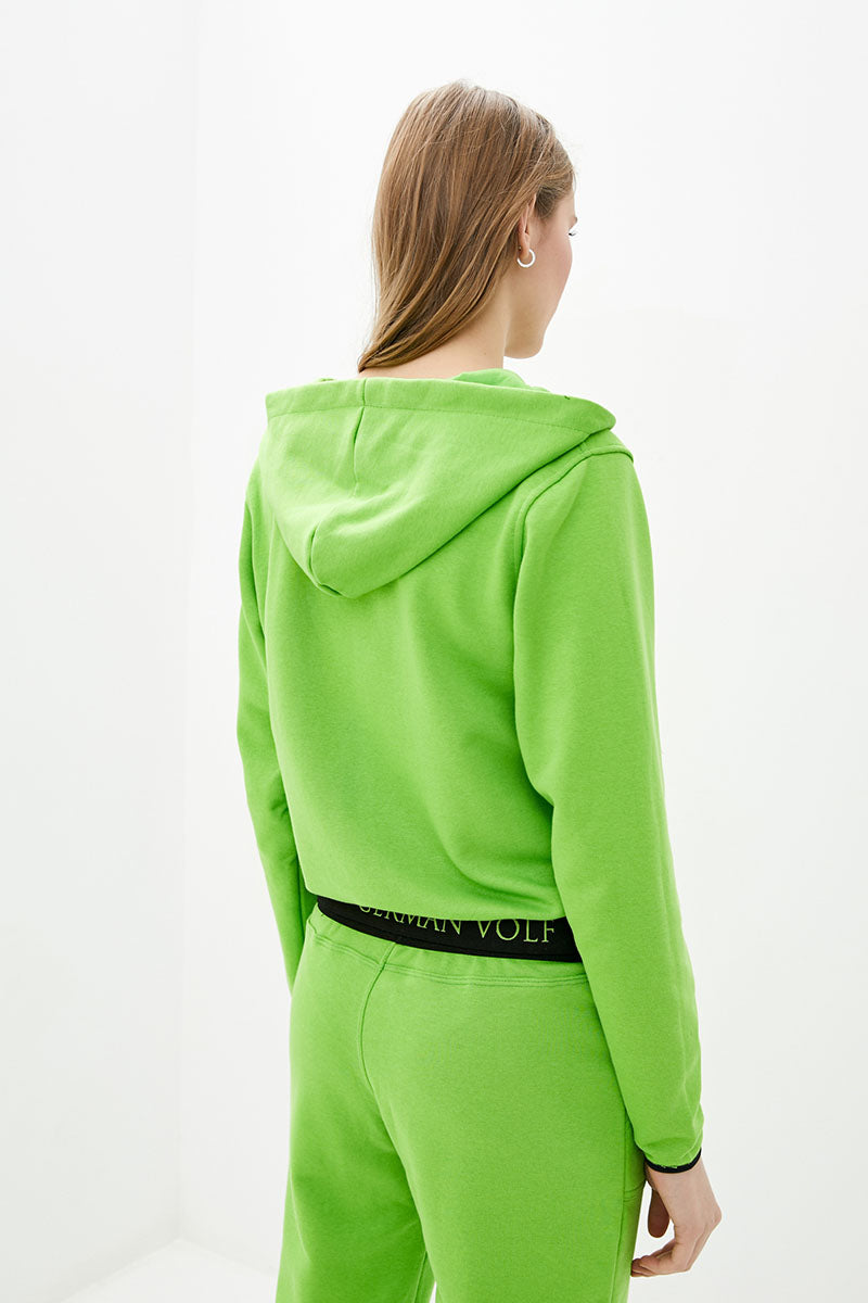 Спортивная кофта 21002-1 green