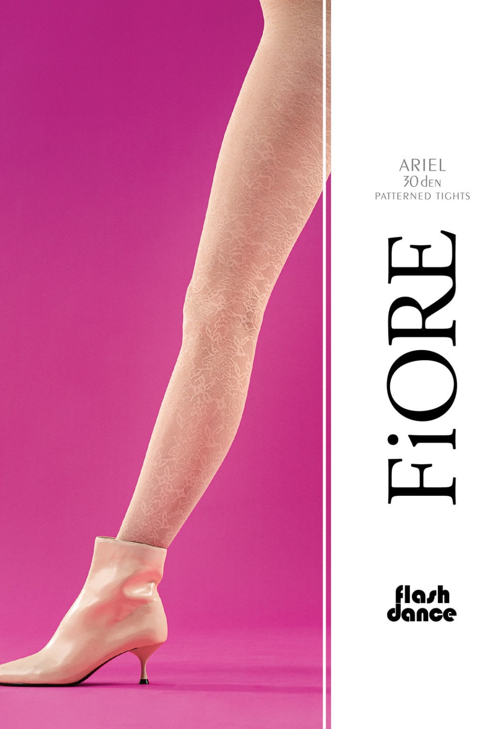 Колготки с имитацией кружева Ariel G6085 30d