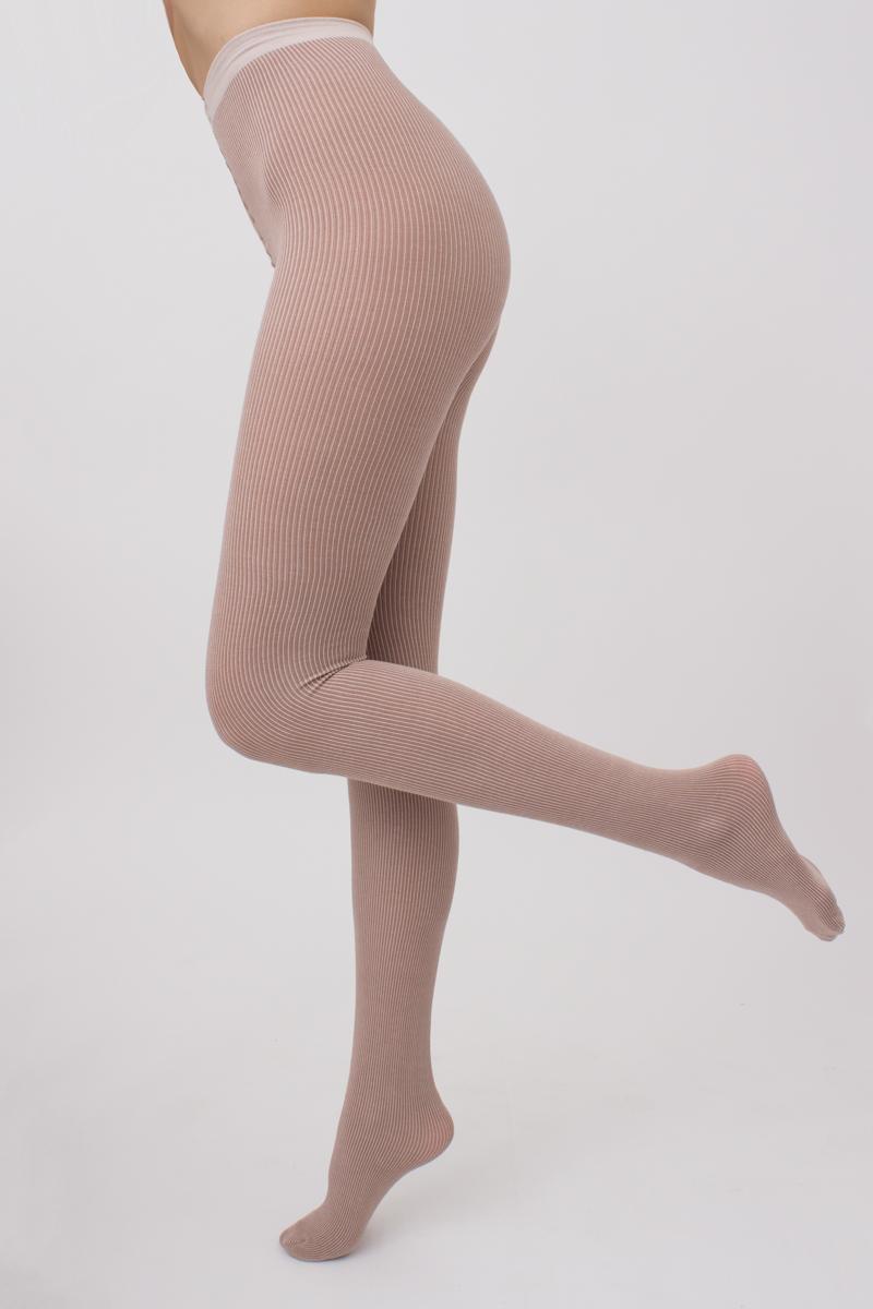 Хлопковые колготки с узором 1010128 Split 1 180d