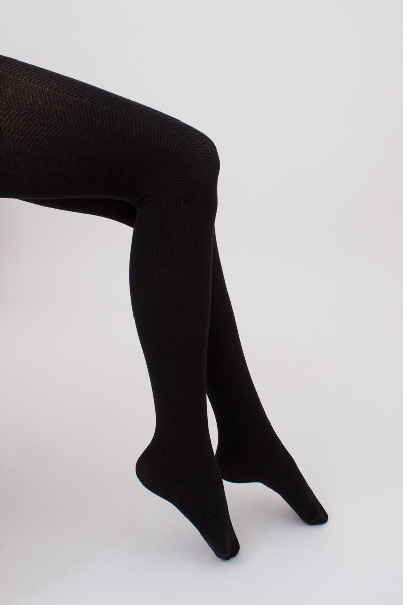 Бавовняні колготки з візерунком 1010129 Split 2 180d