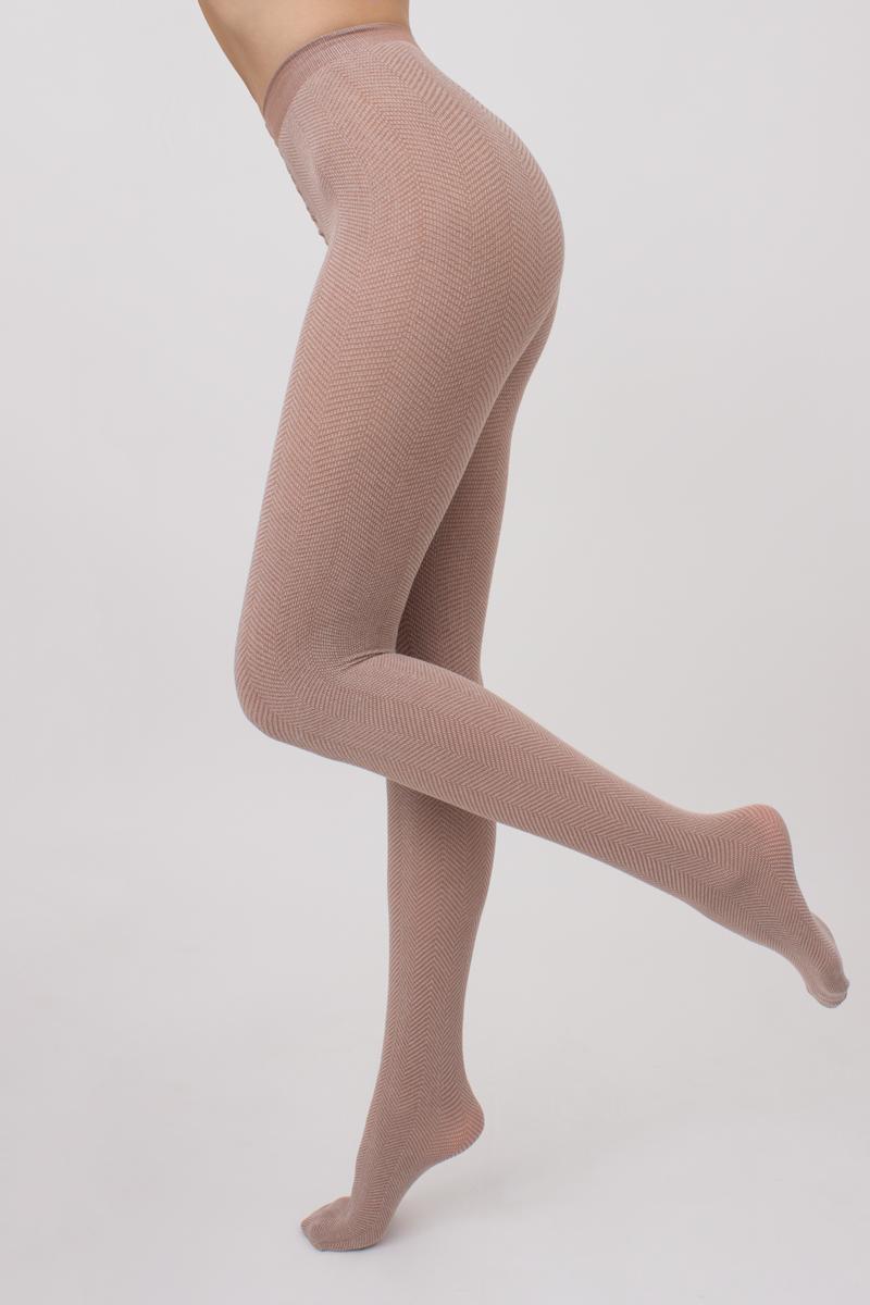 Хлопковые колготки с узором 1010129 Split 2 180d