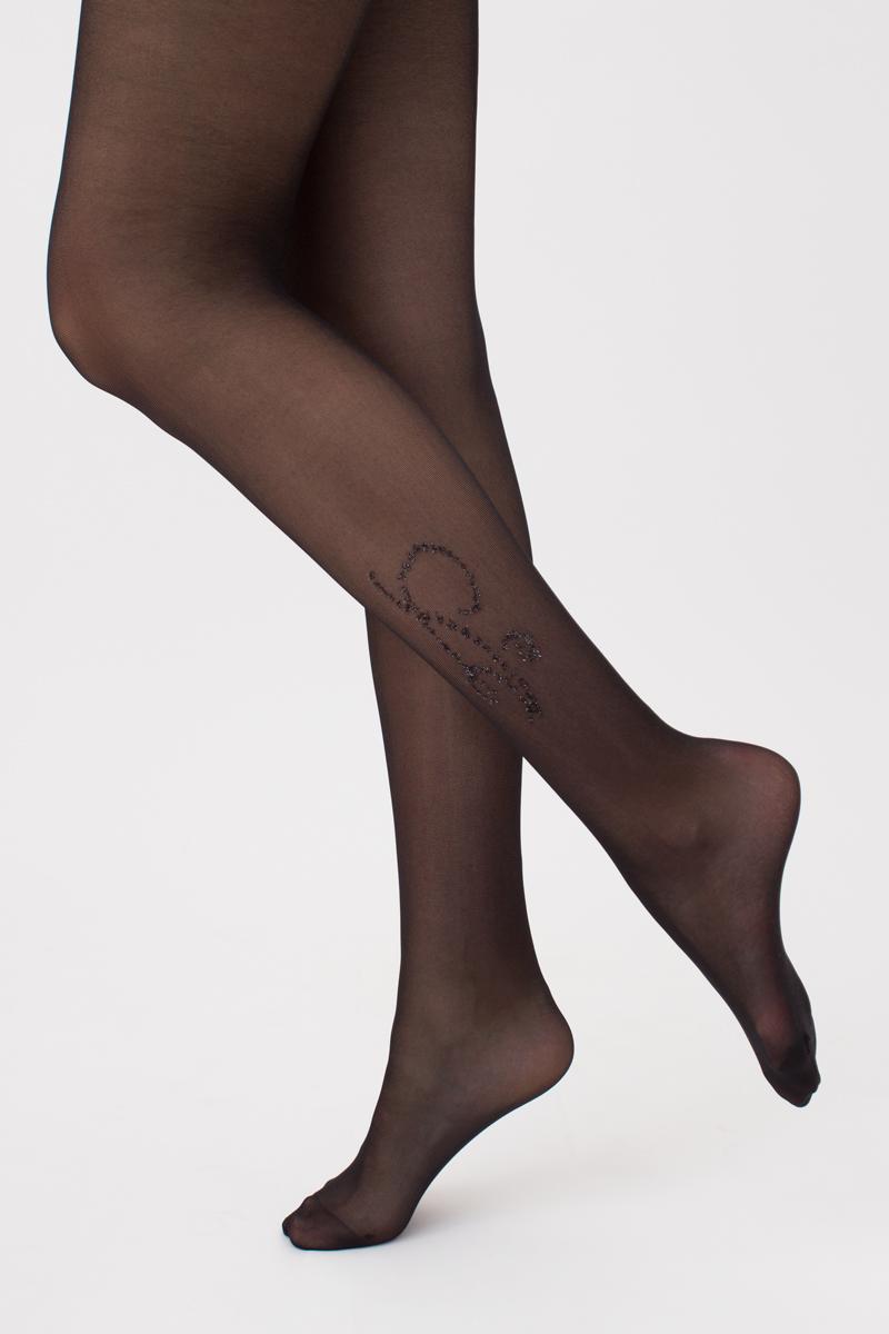 Колготки с узором на голени Adore 2 20d