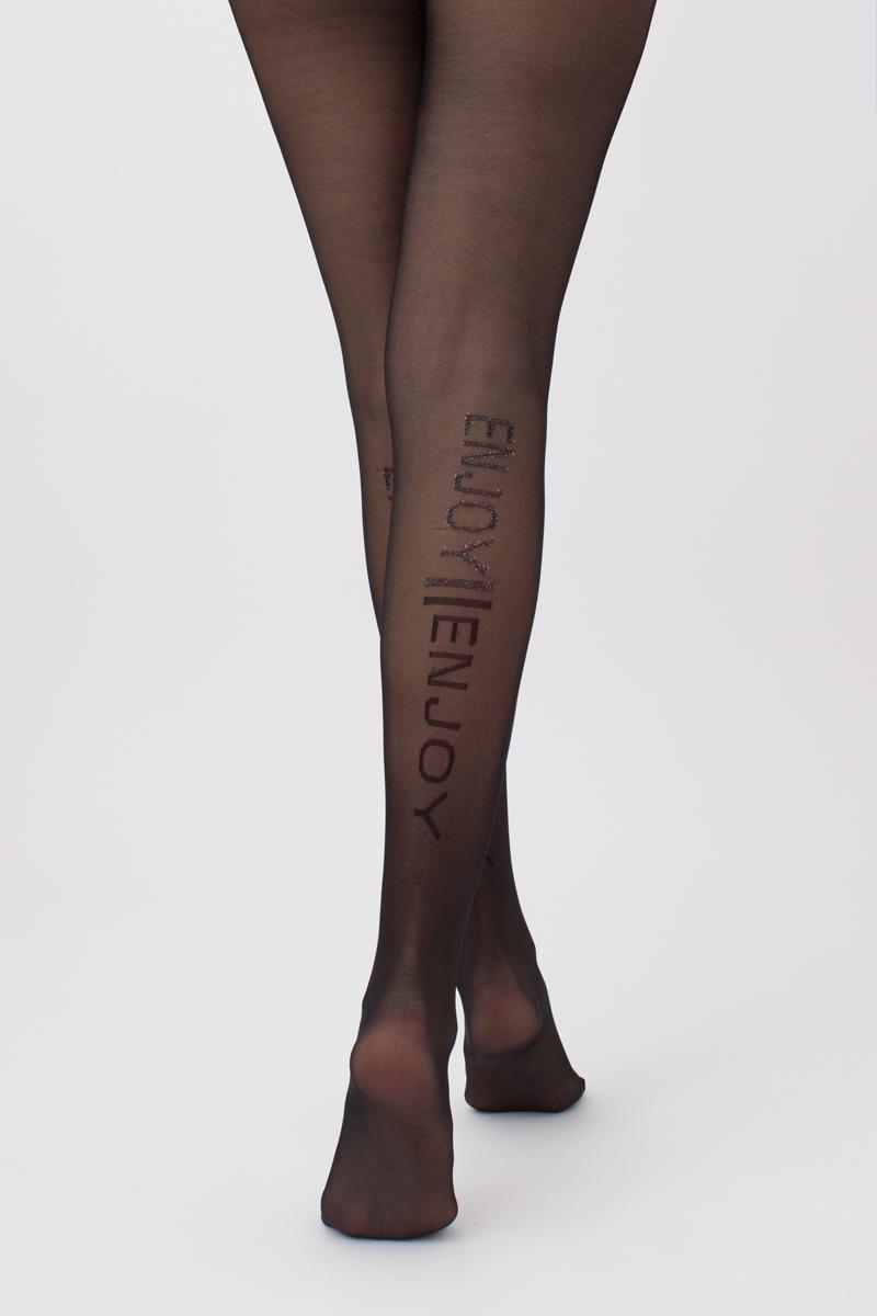 Колготки с надписью Adore 6 20d