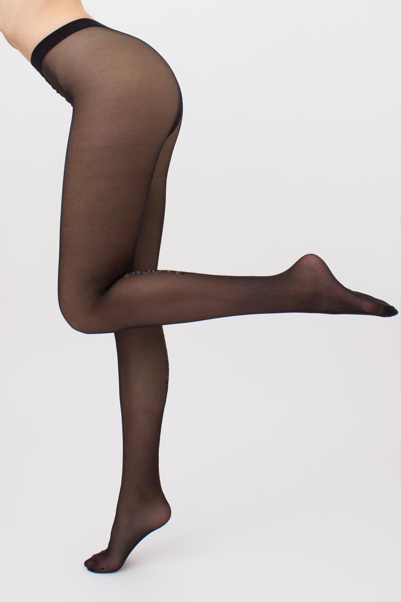 Колготки с надписью Adore 6 20d