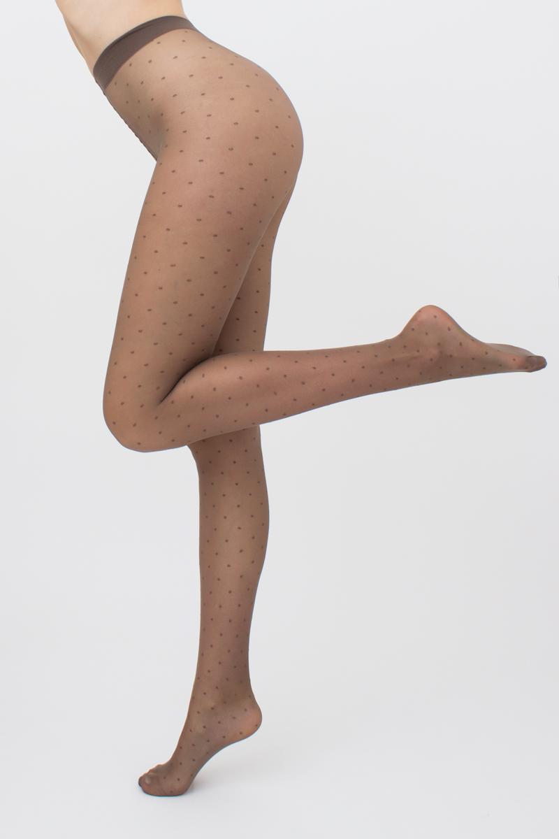 Тонкие колготки в горошек Amalia 1 20d