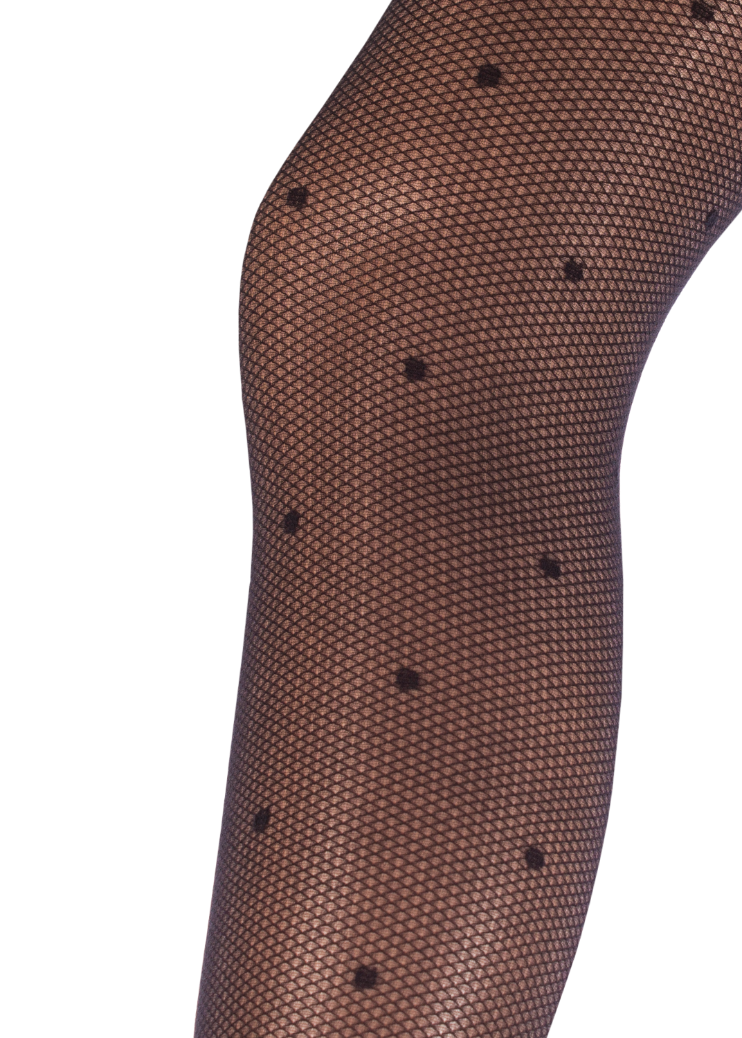 Колготки в горошек из микросетки Amalia rete 1 40d