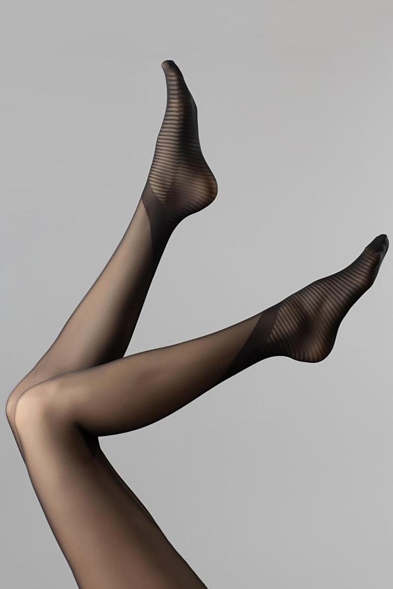 Колготки с геометрическим узором Crosswalk 1 20d