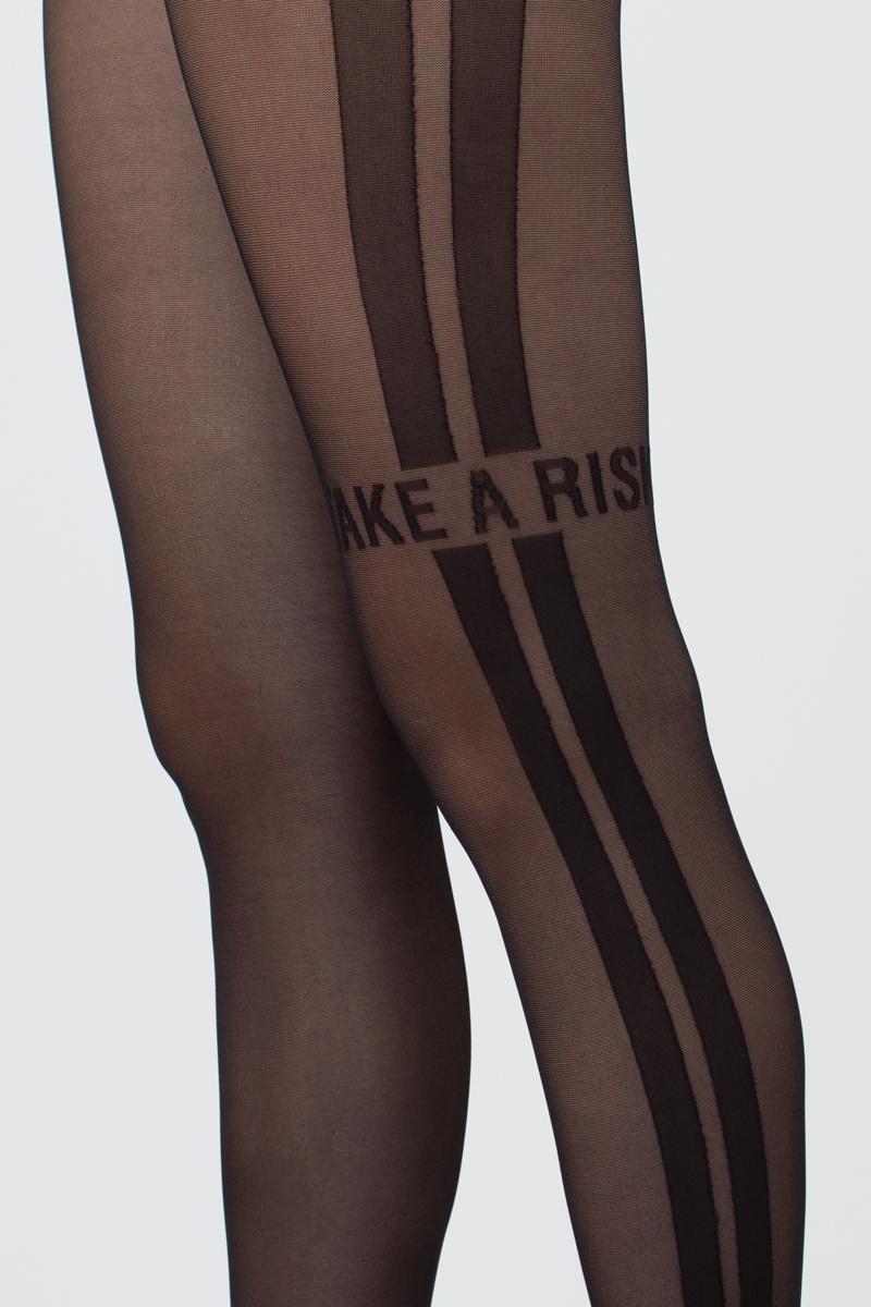 Колготки с надписью Fashionista 6 40d