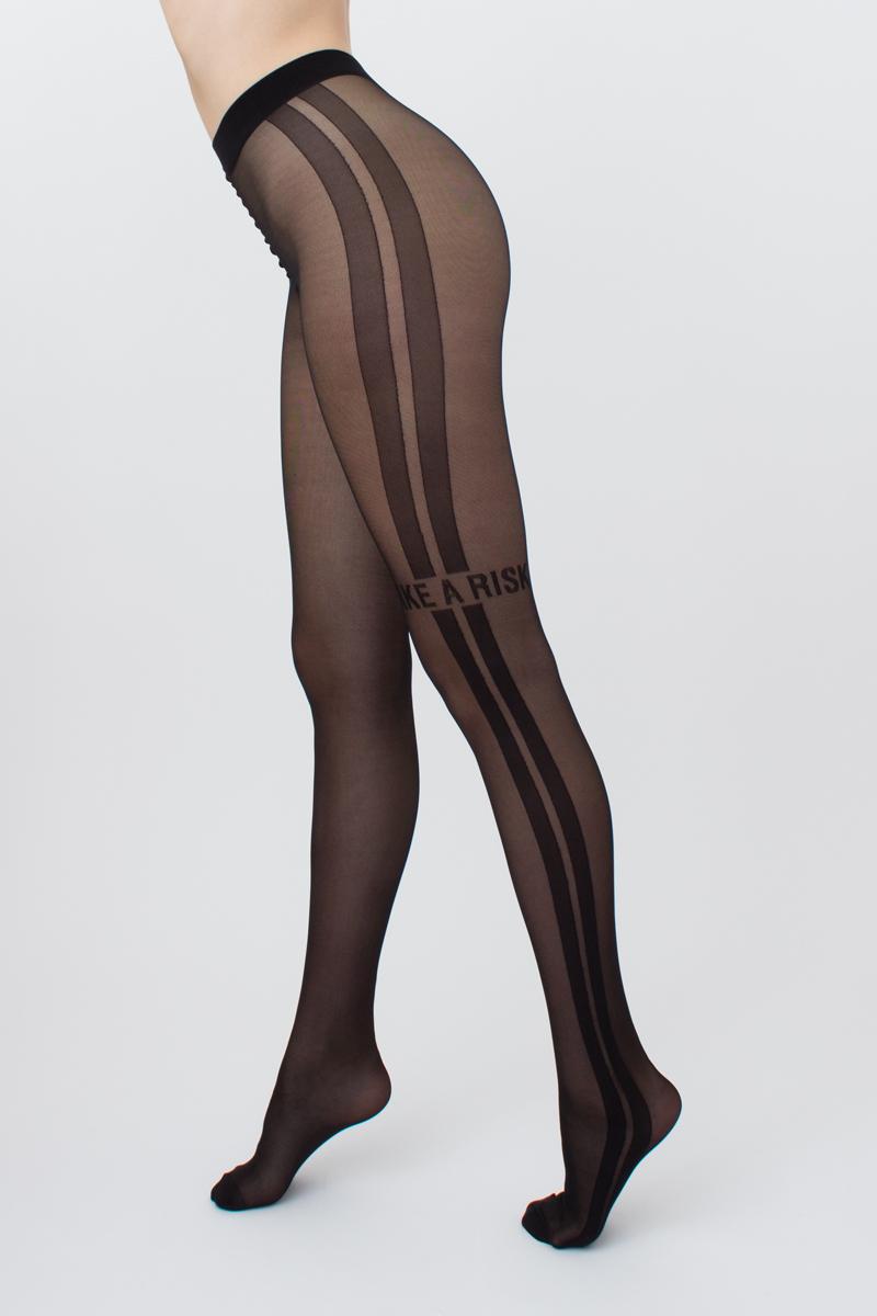 Колготки с надписью Fashionista 6 40d