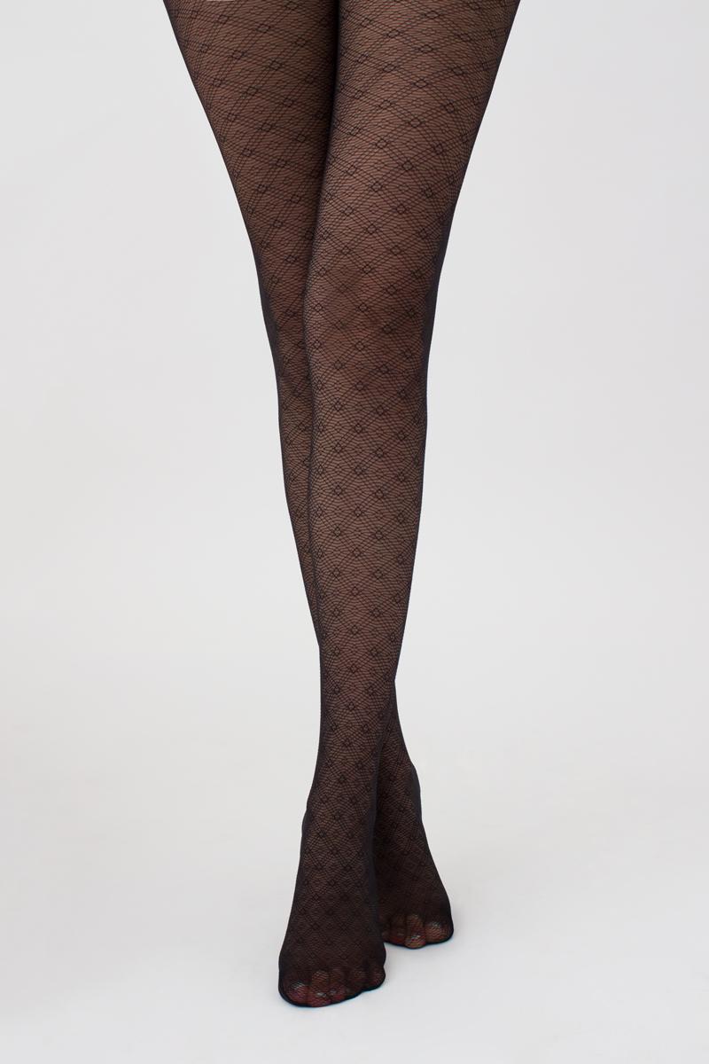 Ажурные колготки с узором Hush 5 40d