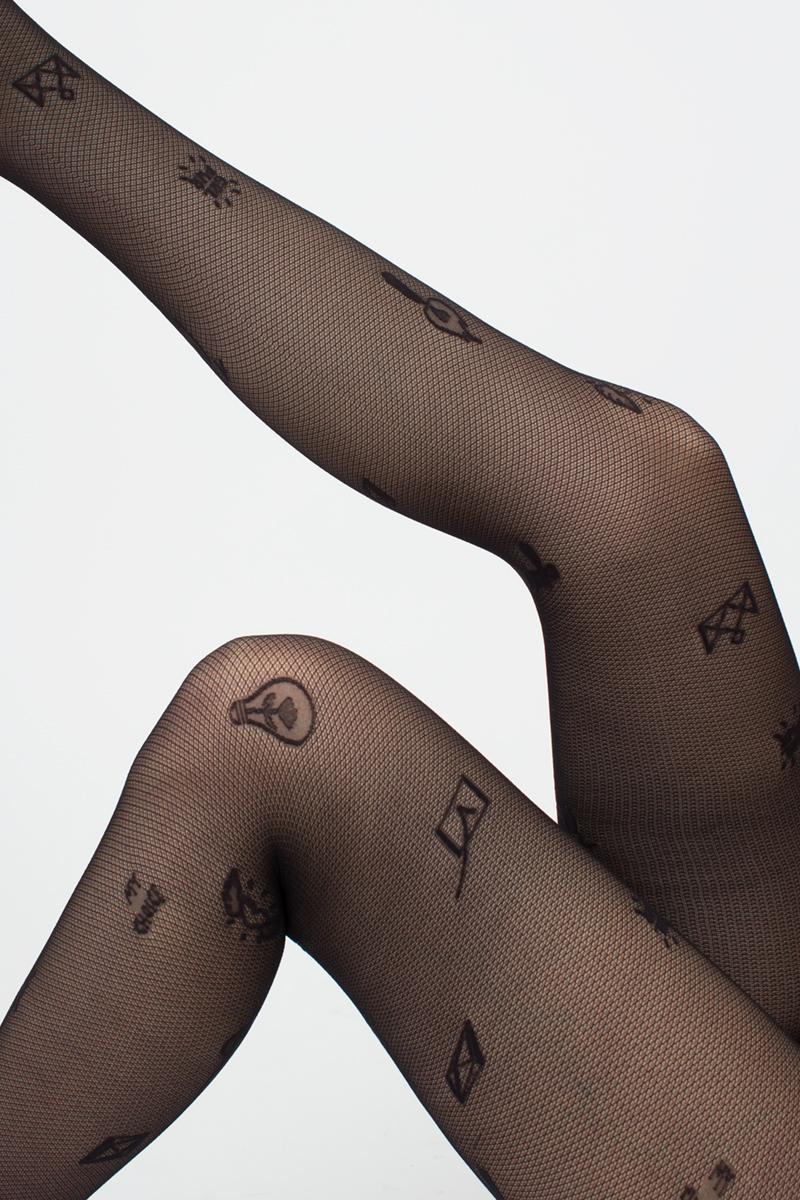 Колготки с принтом Influence 1 40d