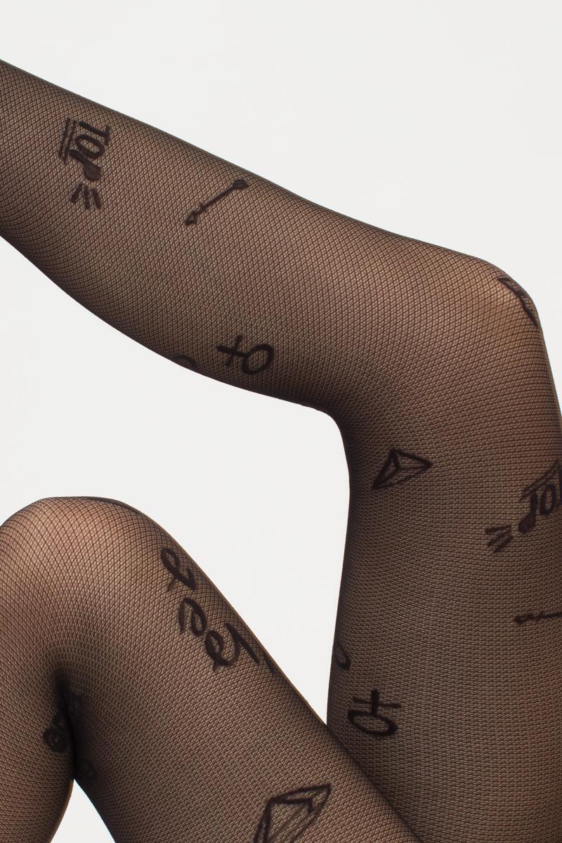 Колготки с принтом Influence 2 40d