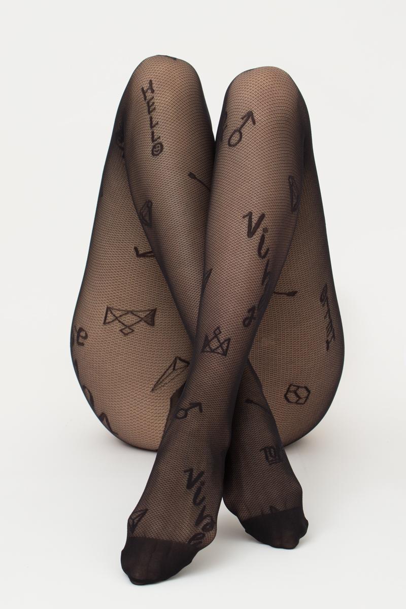 Колготки с принтом Influence 2 40d