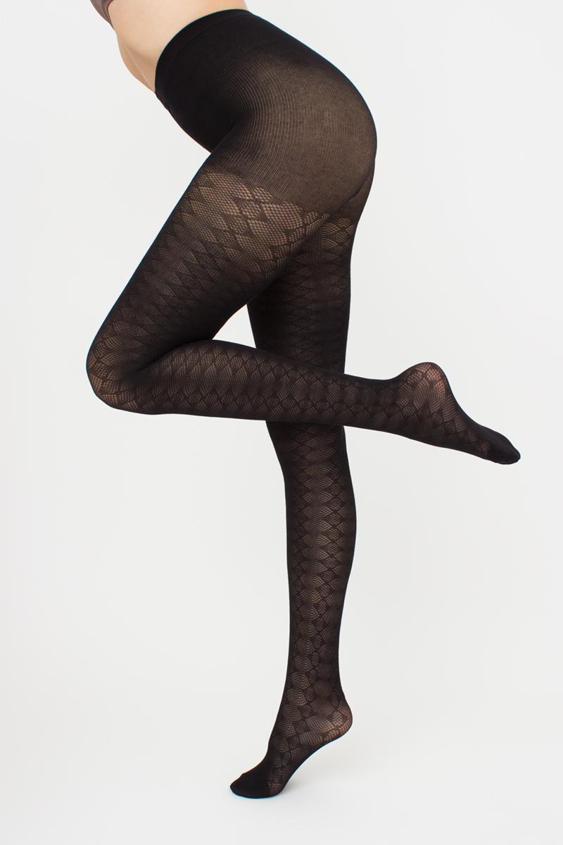 Хлопковые колготки с узором Lacery 1 60d