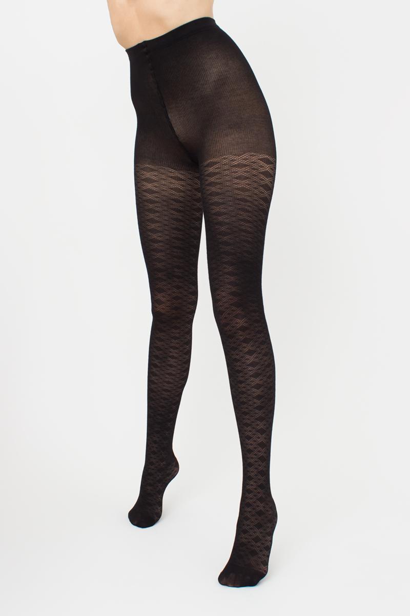 Хлопковые колготки с узором Lacery 3 60d