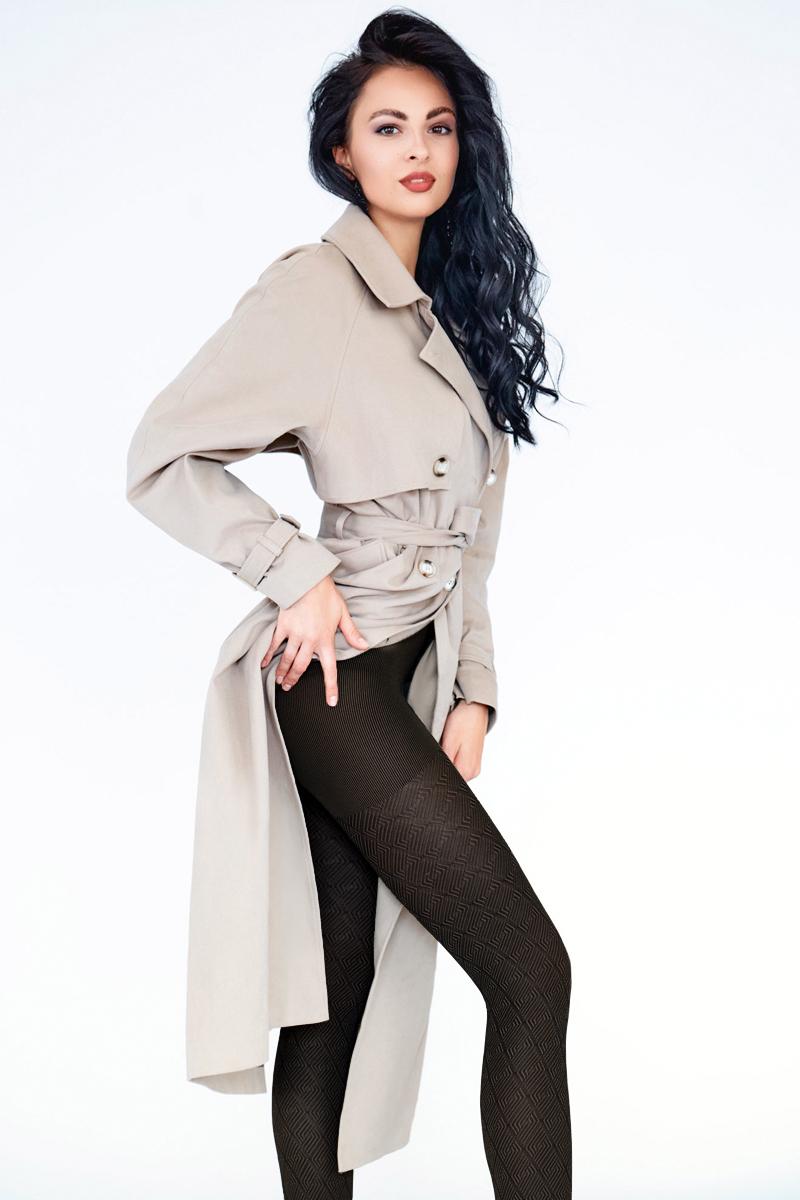 Колготки с узором Nexus 2 80d