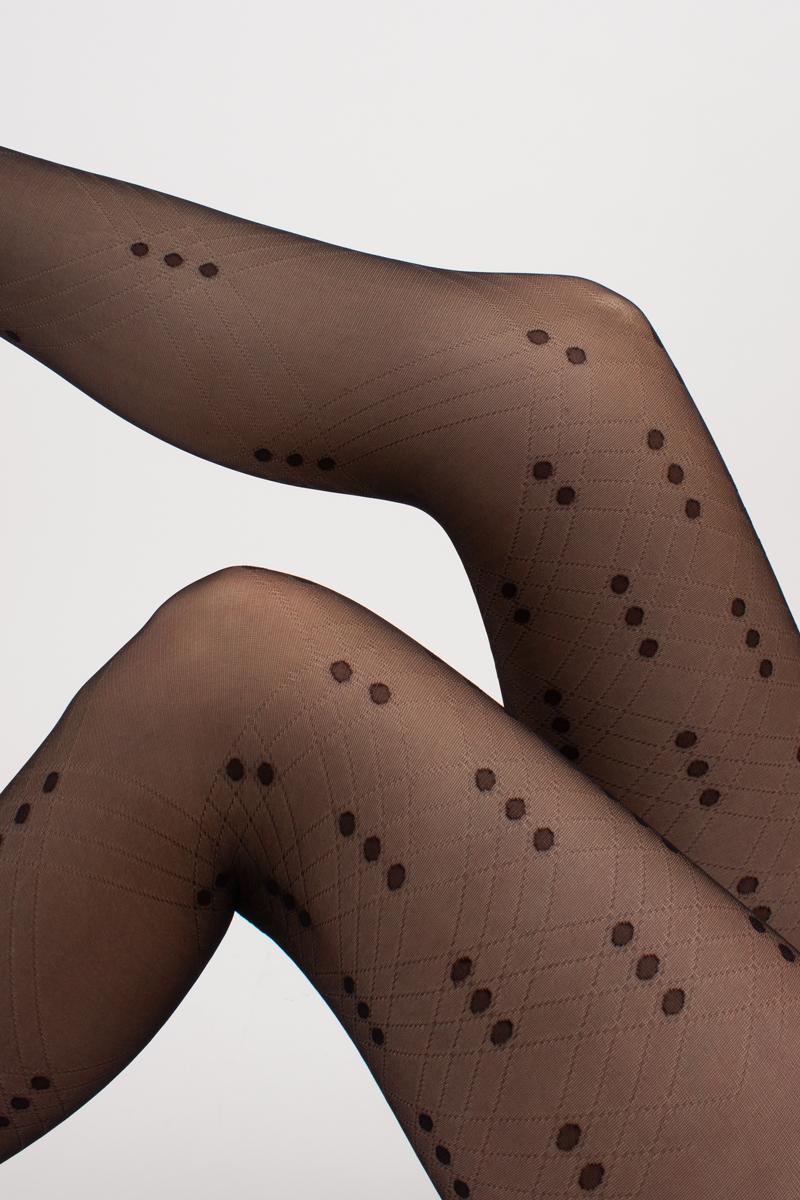 Колготки с принтом Noir 2 20d