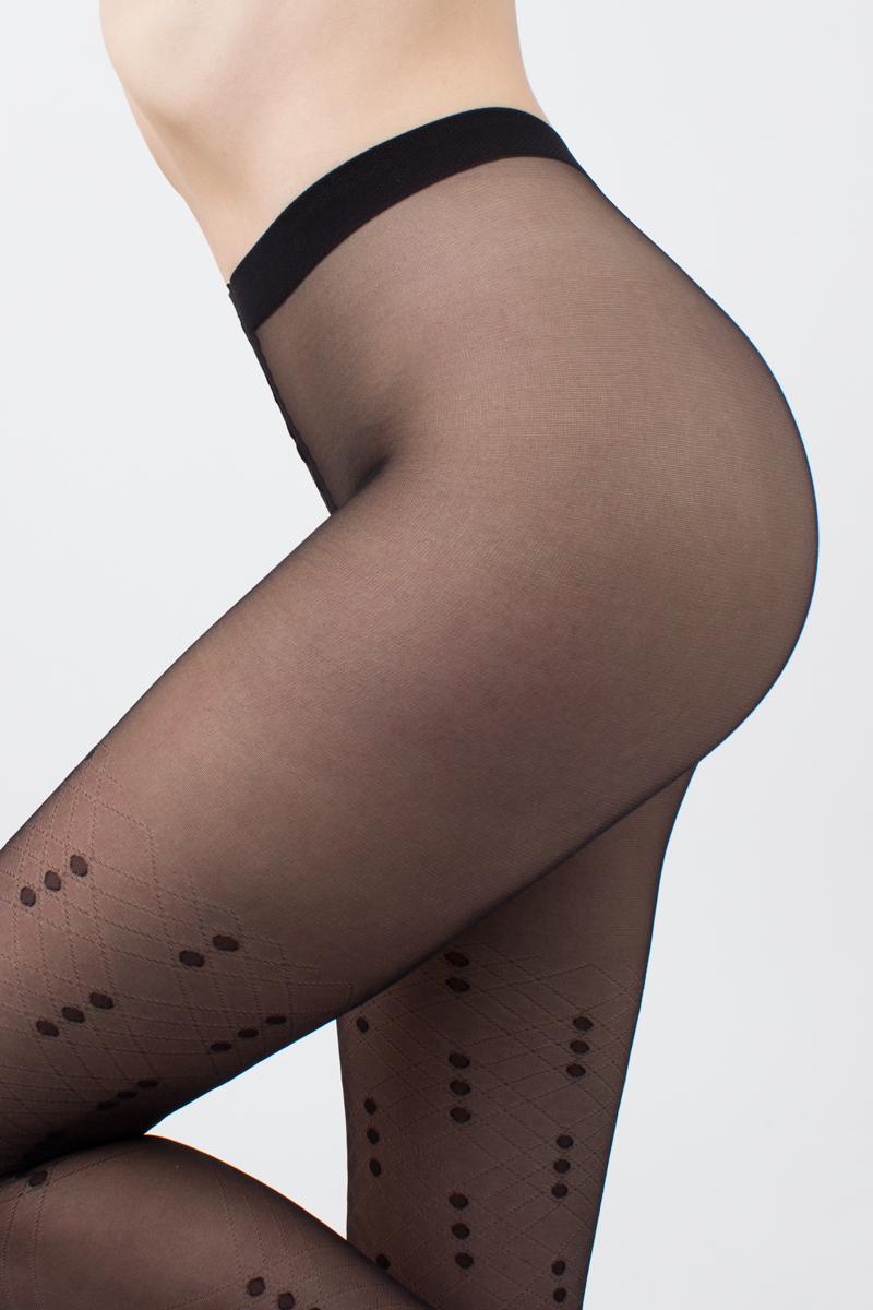 Колготки с принтом Noir 2 20d