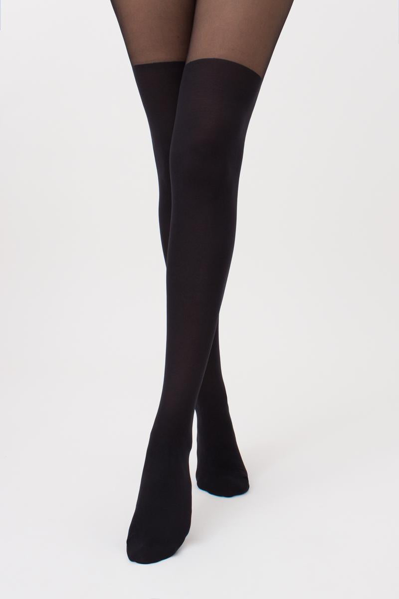 Колготки с имитацией чулок Pari 16 60d