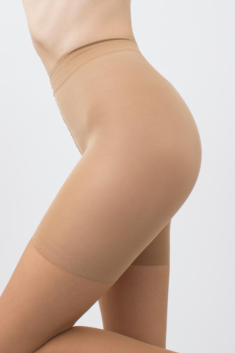 Матовые колготки с уплотненными шортиками Slim 20d