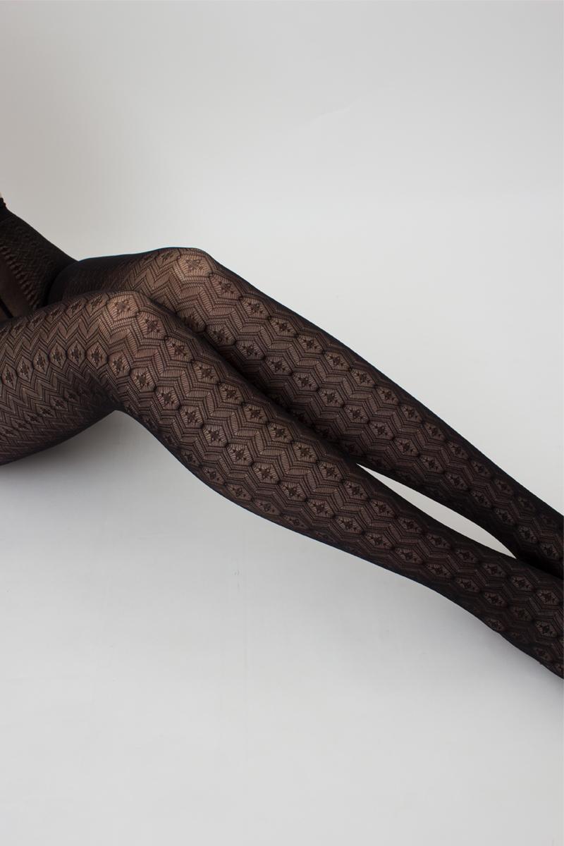 Колготки с ажурным узором Tissue 3 20d