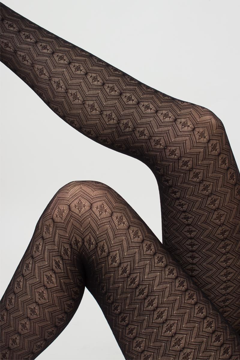 Колготки с ажурным узором Tissue 3 20d