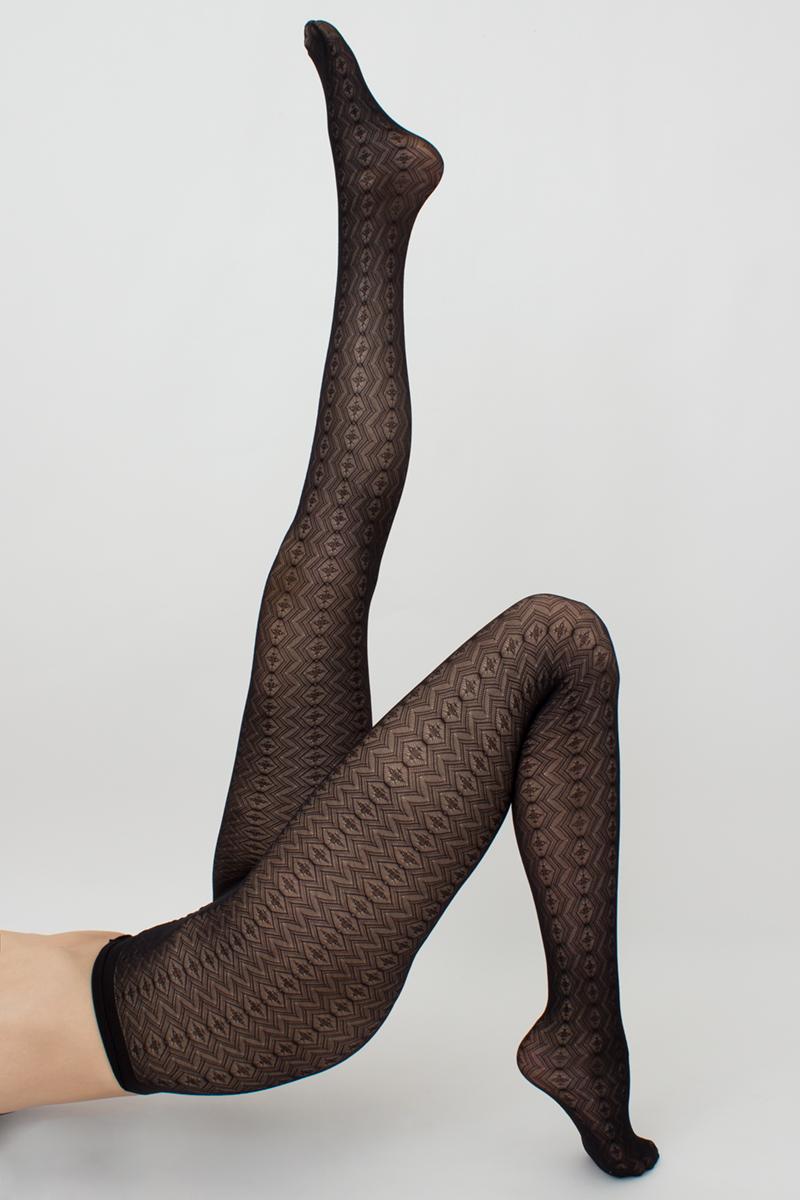 Колготки с ажурным узором Tissue 3 20d