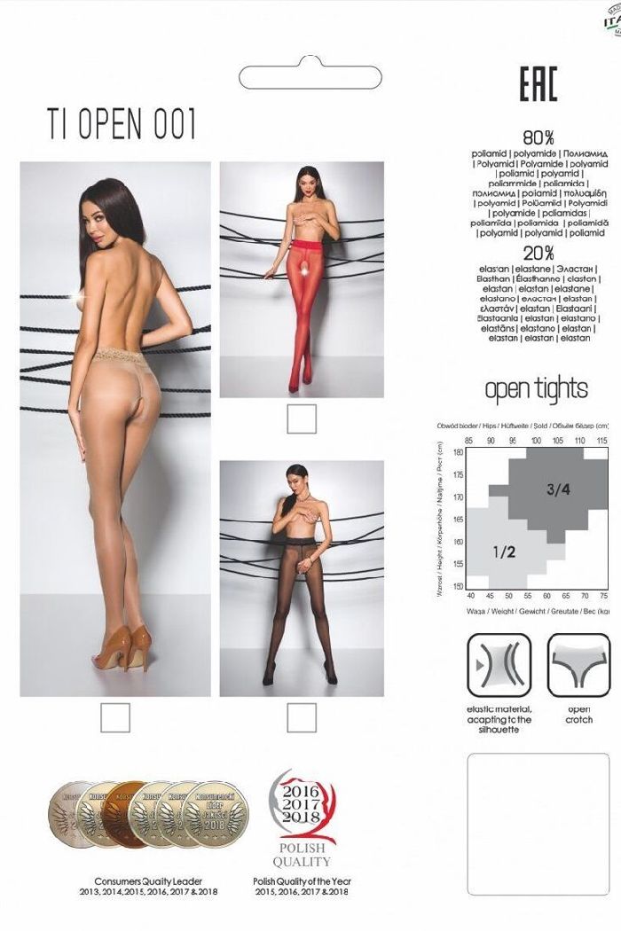 Колготки с кружевным поясом Tiopen 001 20d