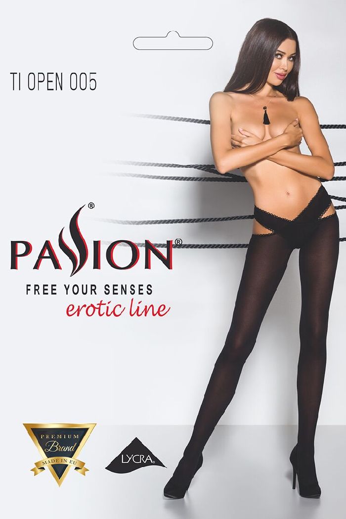 Колготки с вырезами Tiopen 005 60d