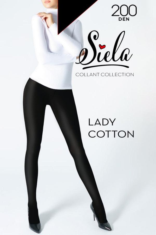 Хлопковые колготки Lady Cotton 200d