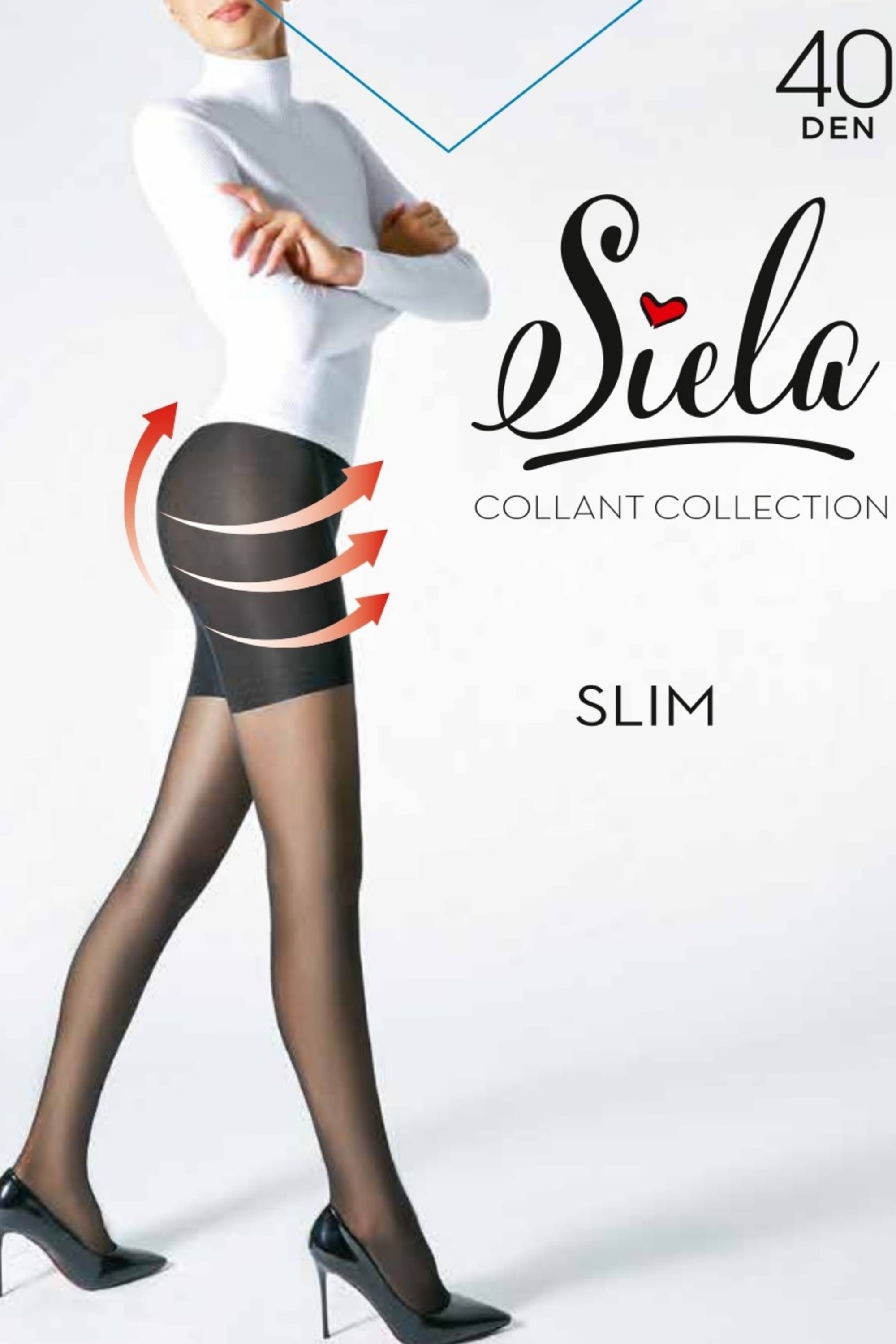Колготки с подтягивающими шортиками Slim 40d