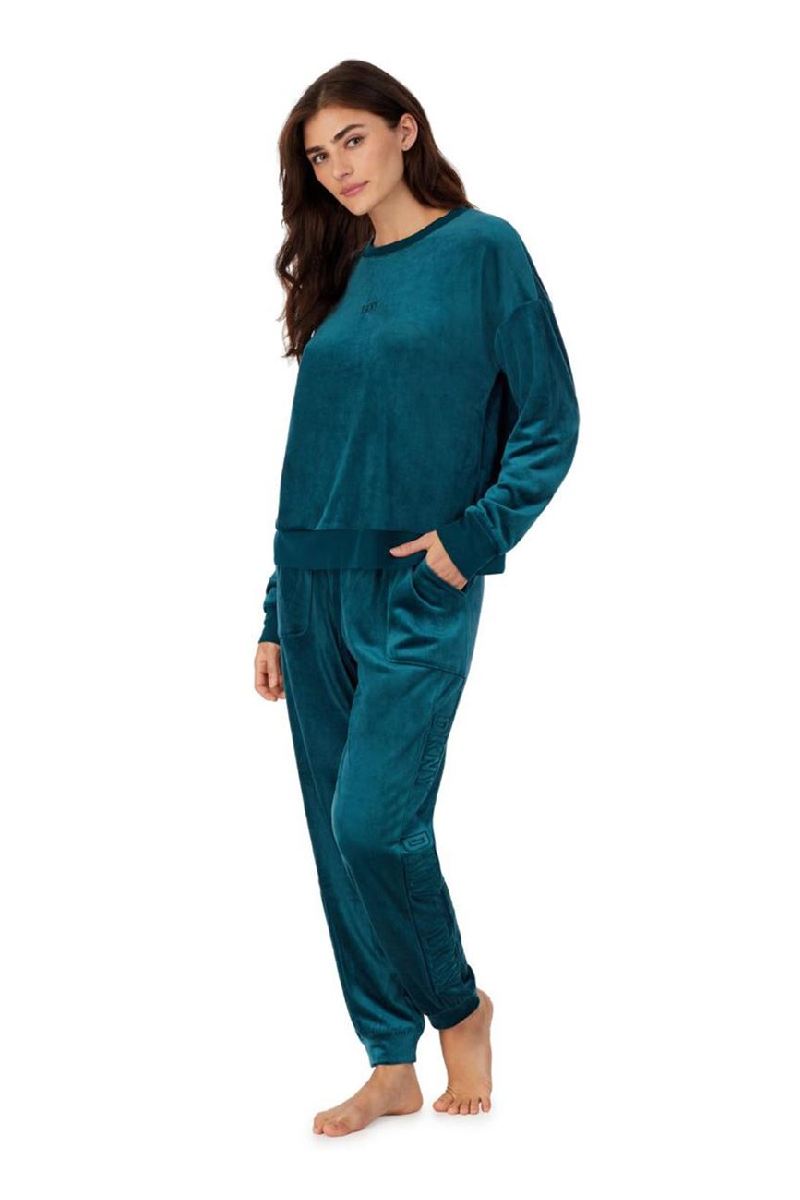 Велюровий комплект для дому YI2922606/370 deep teal