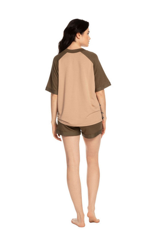 Трикотажный комплект 03154 chocolate