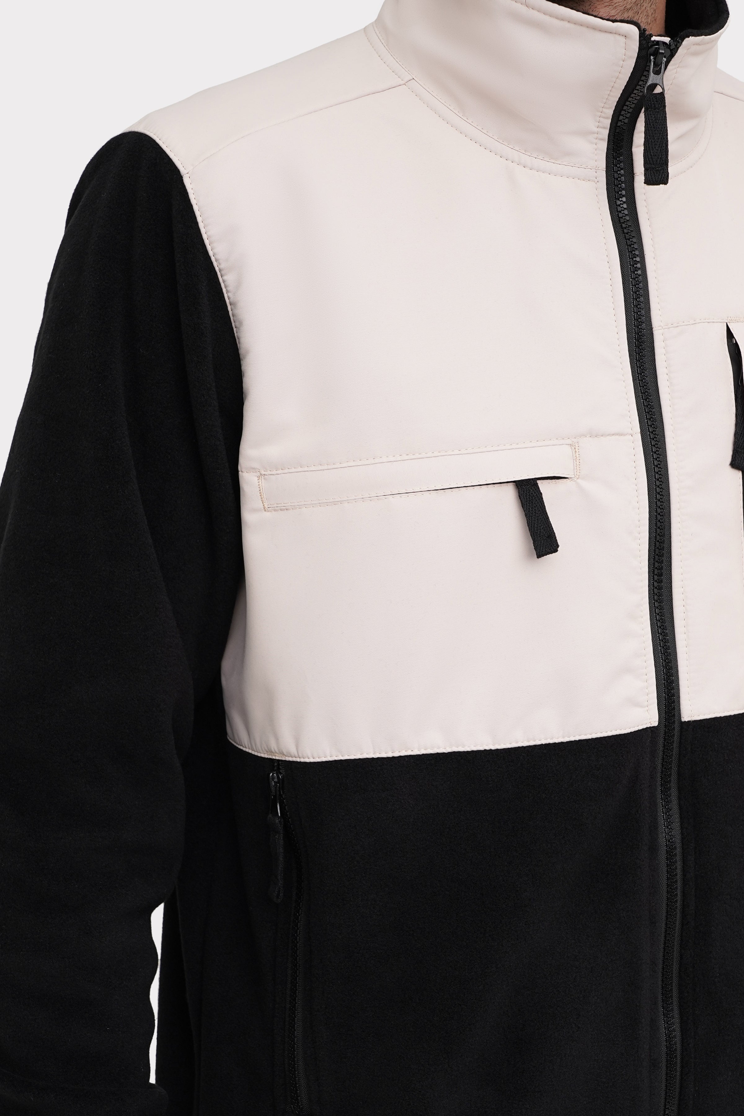 Флисовый мужской костюм 24011 black