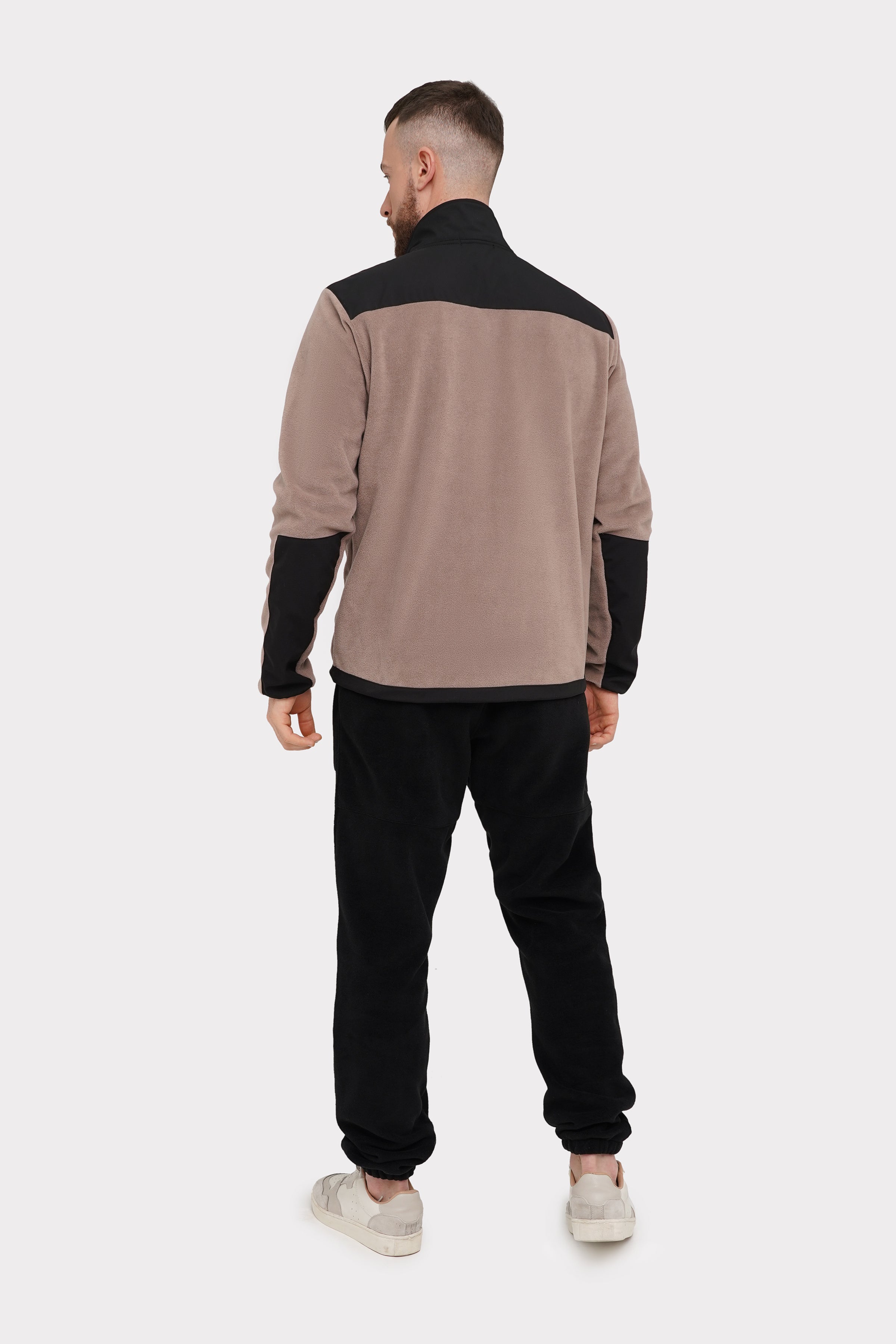 Флисовый мужской костюм 24012 cappucino