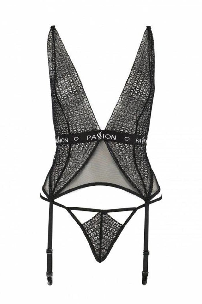 Корсет с глубоким декольте Mirajane