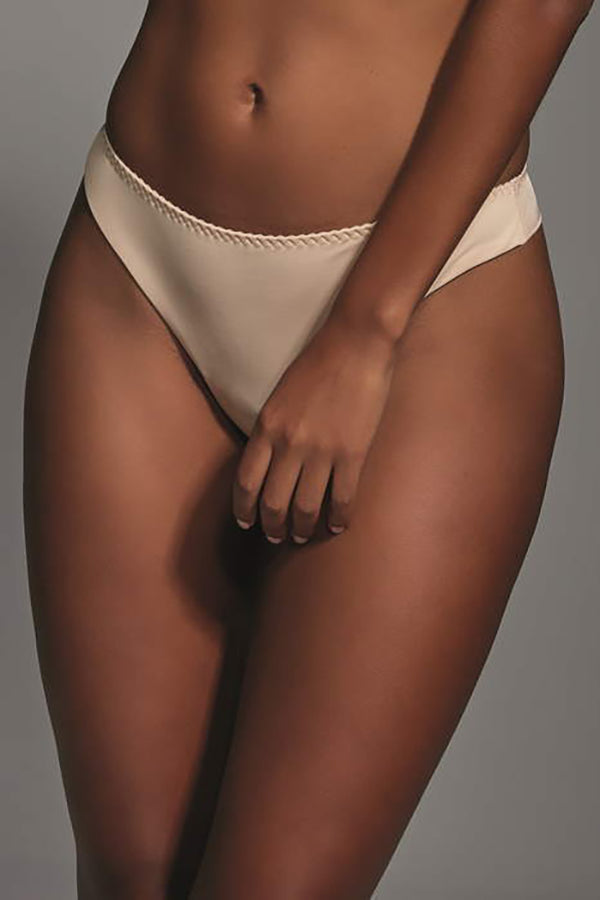 Гладкие трусики бразилиана Betty coffe