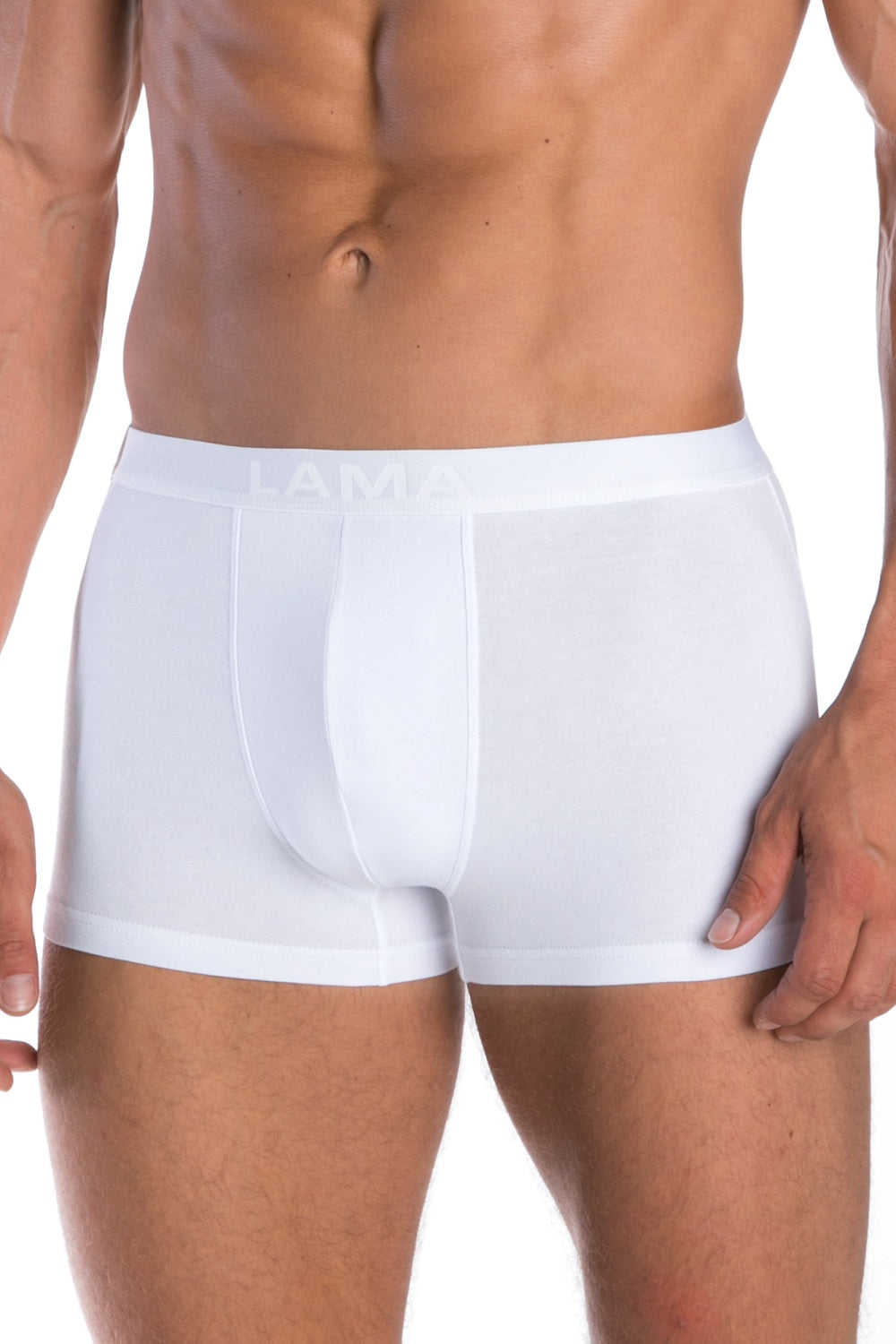 Мужские трусы шорты из хлопка 4001SZG-01 white