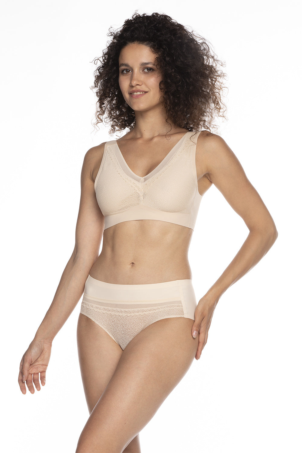 Бесшовные трусики слип POL5014BI-06