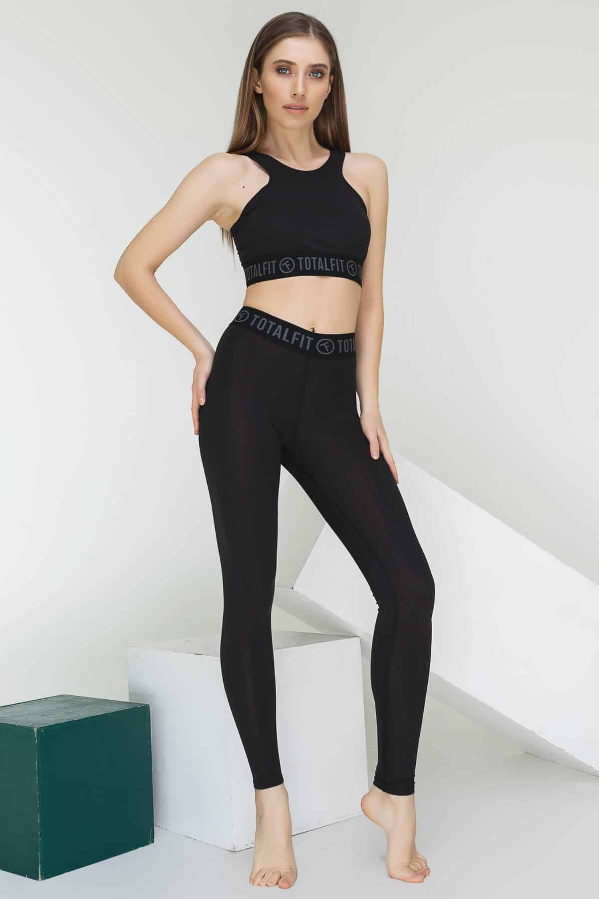 Спортивные леггинсы Black Basic