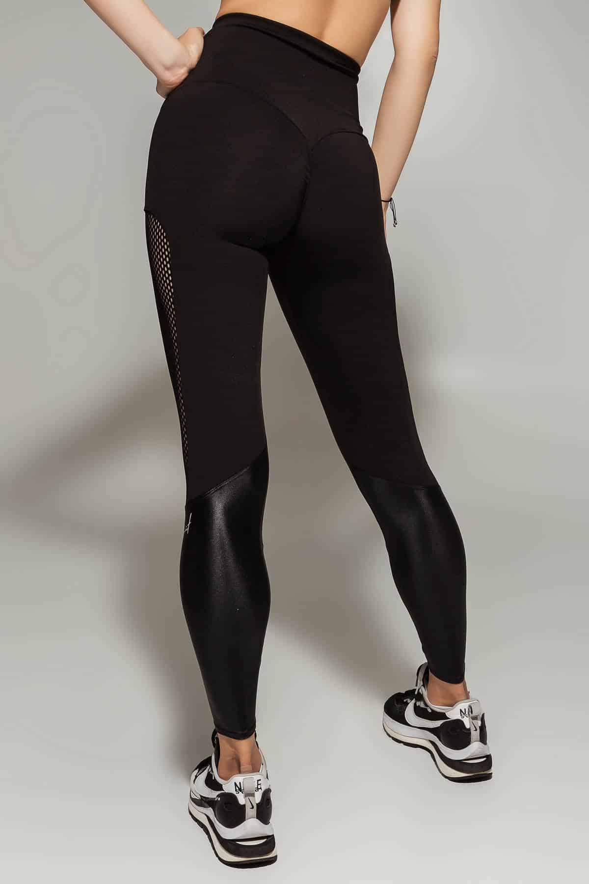 Спортивные леггинсы с сеткой Mystery YS5-C10/25