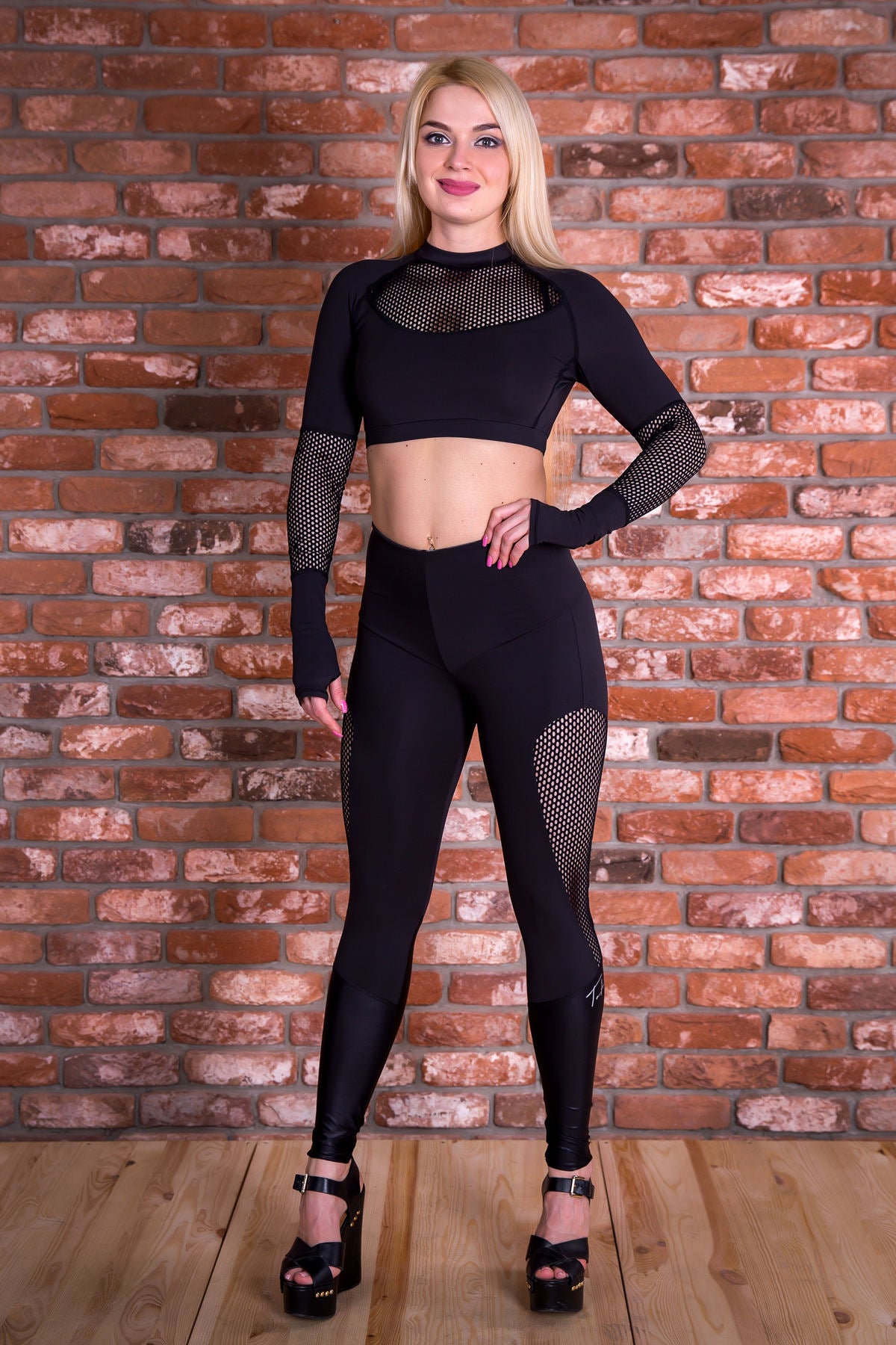 Спортивні штани з сіткою Mystery YS5-C10/25