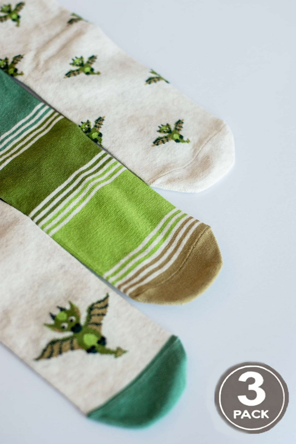 Набор носков с принтом 129 Socks (3 пары)